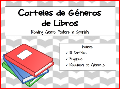 Carteles de Generos de Libros edit