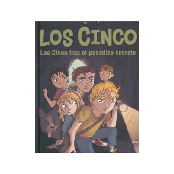 Los Cinco tras el pasadizo secreto