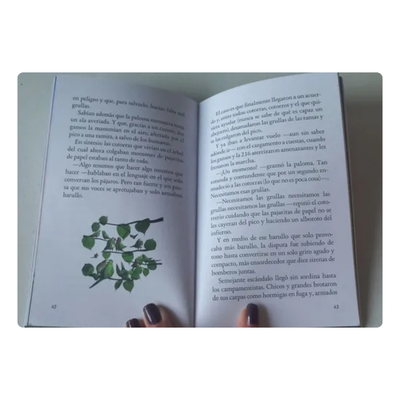 999 grullas y un loro