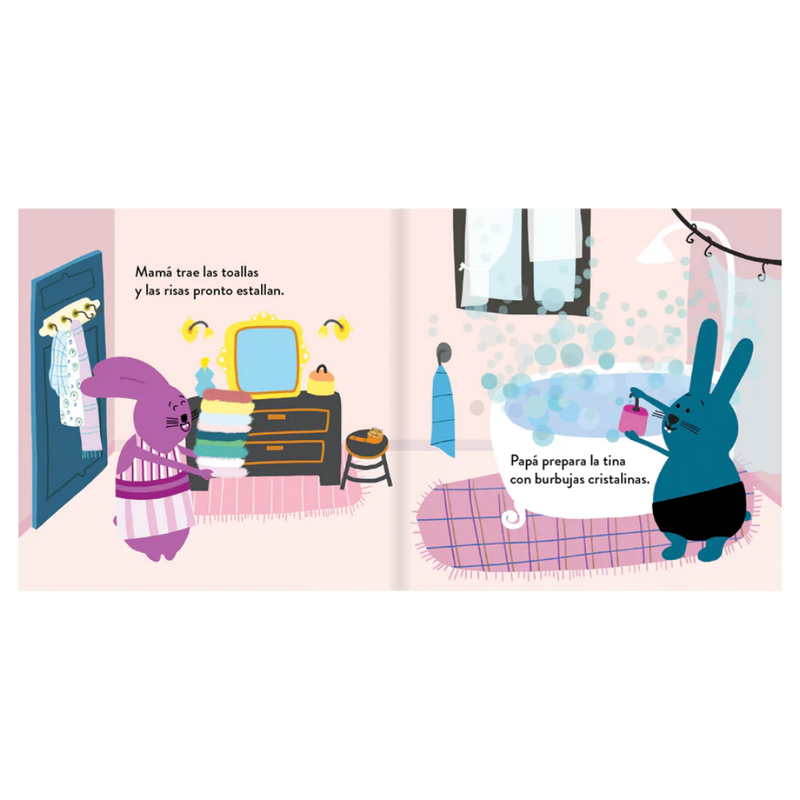 A bañarse, conejitos