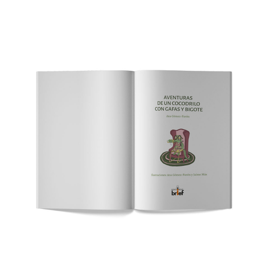 Aventuras de un cocodrilo con gafas y bigote