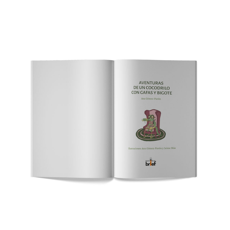 Aventuras de un cocodrilo con gafas y bigote