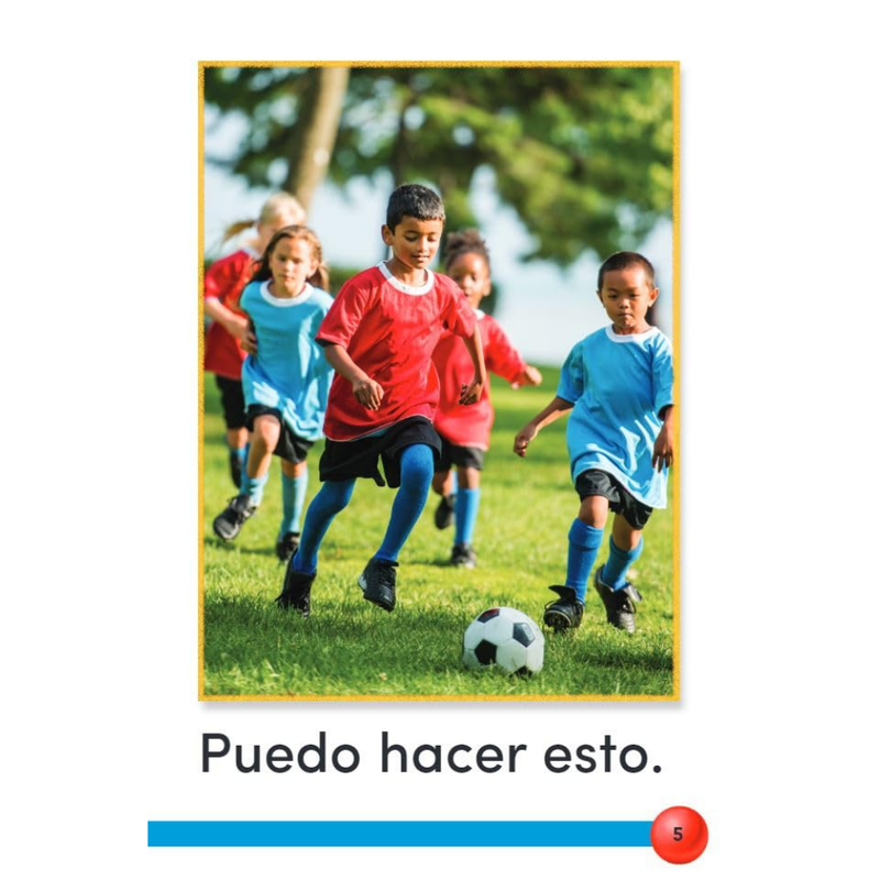 Bueno para mí. Jugar y hacer ejercicio