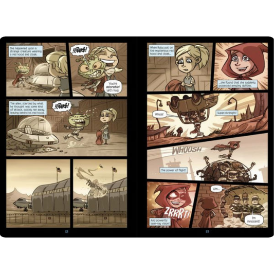 Caperuza Roja, la súperheroína