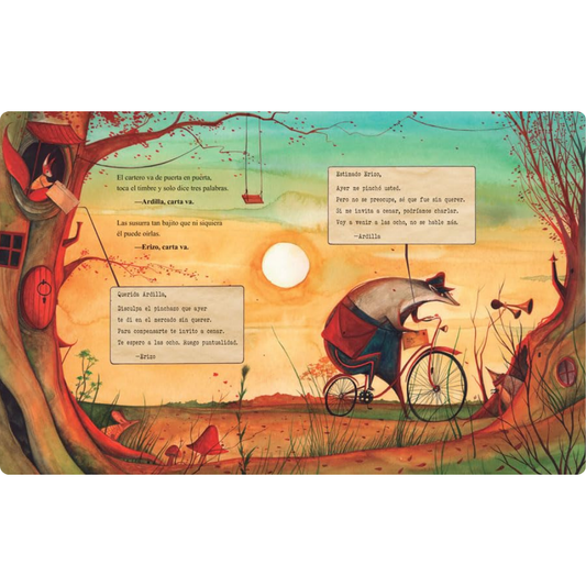 Cartas en el bosque