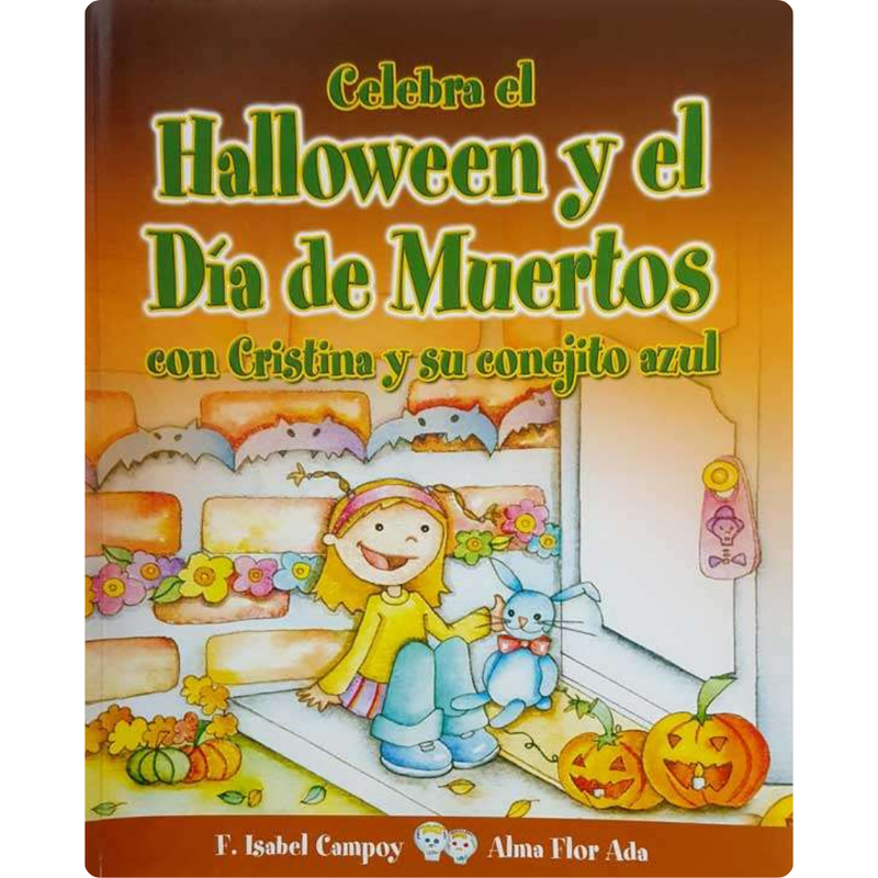 Celebra el Halloween y el Día de Muertos con Cristina y su conejito azul
