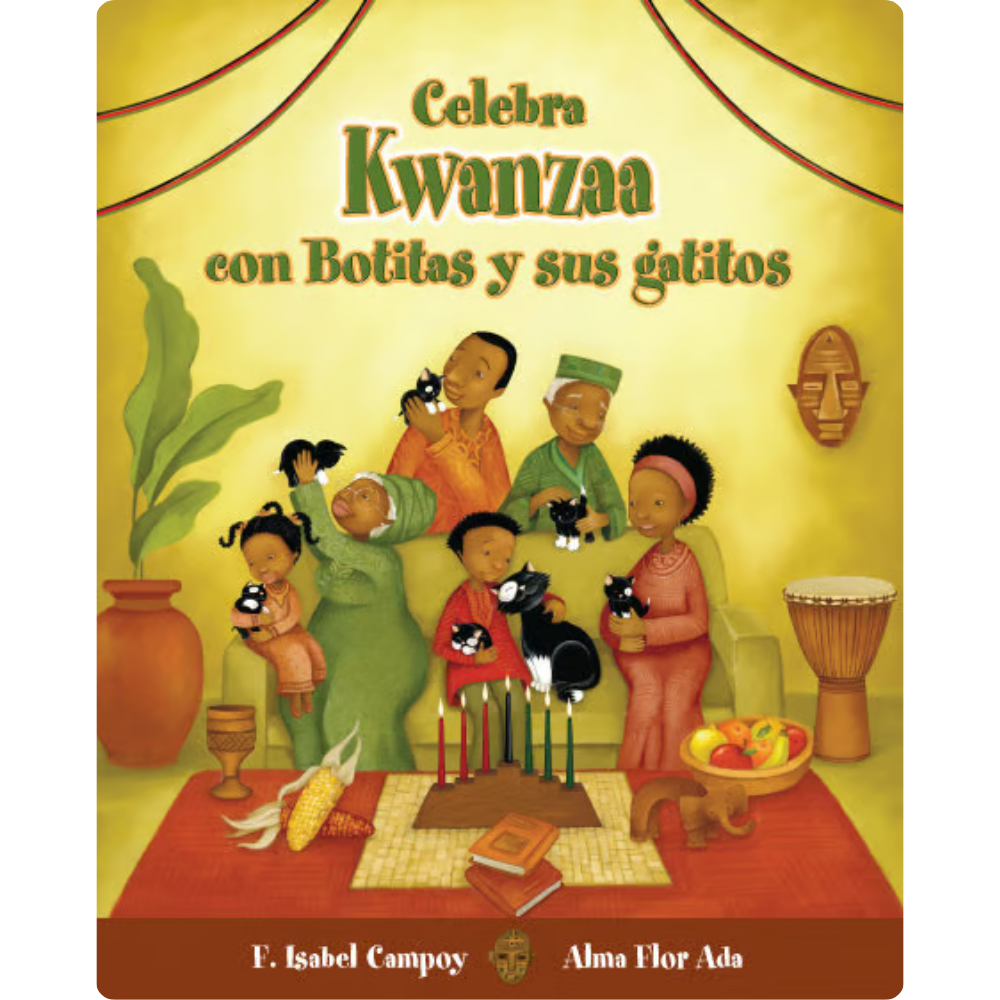 Celebra Kwanzaa con Botitas y sus gatitos