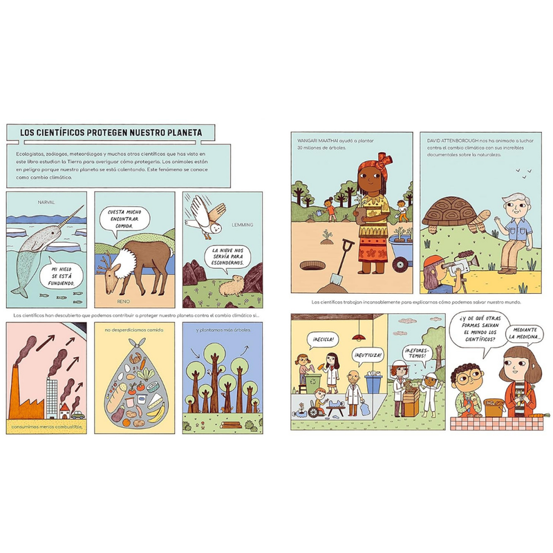 Científicos que salvan el mundo