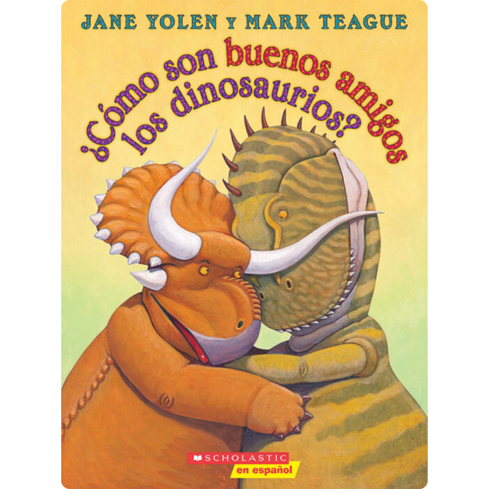¿Cómo son buenos amigos los dinosaurios?
