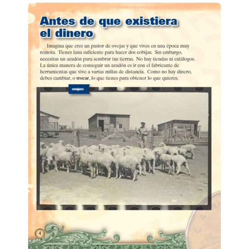 ¡Cómpralo! Historia del dinero