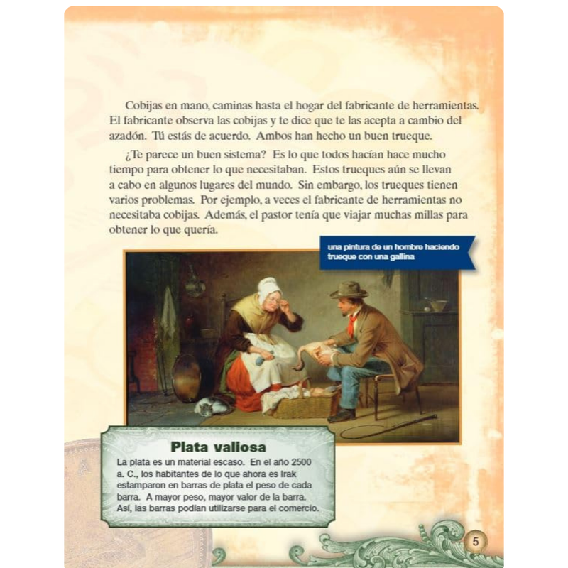 ¡Cómpralo! Historia del dinero