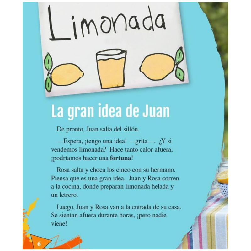 Cuestión de dinero. El puesto de limonada.
