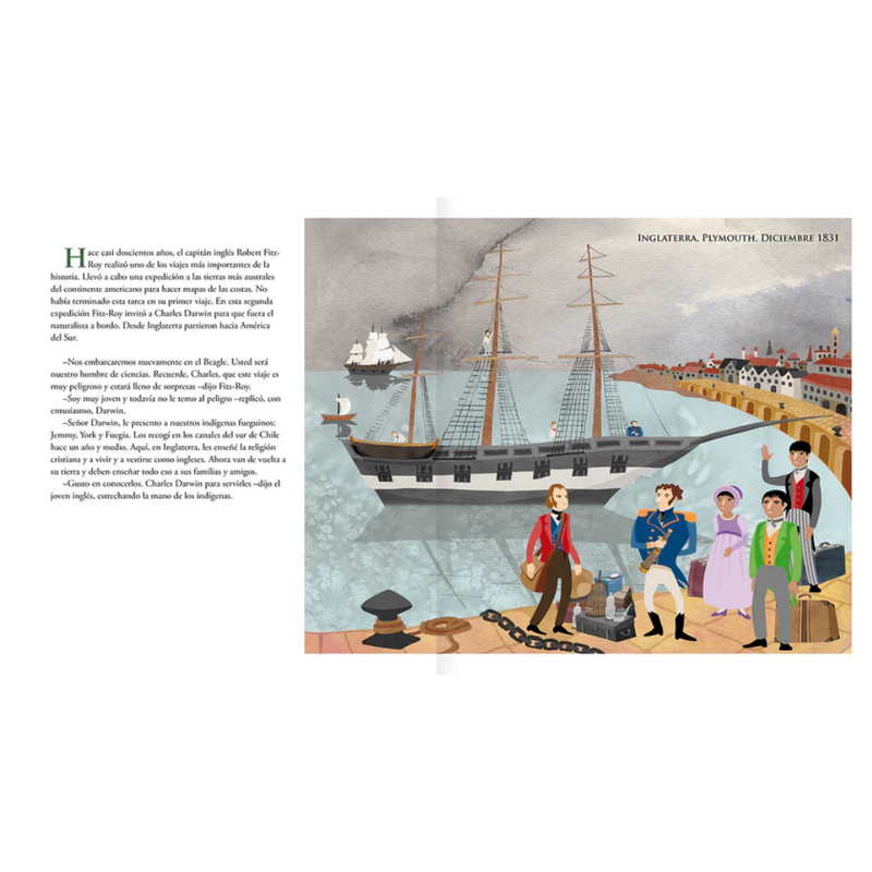 Darwin, un viaje al fin del mundo