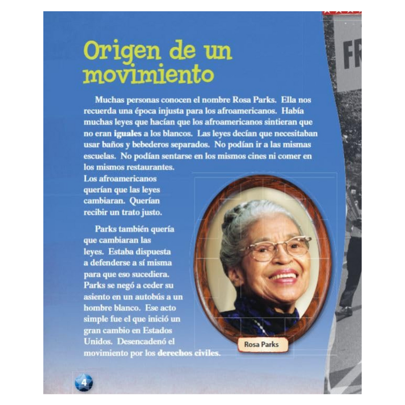 Estadounidenses asombrosos. Rosa Parks