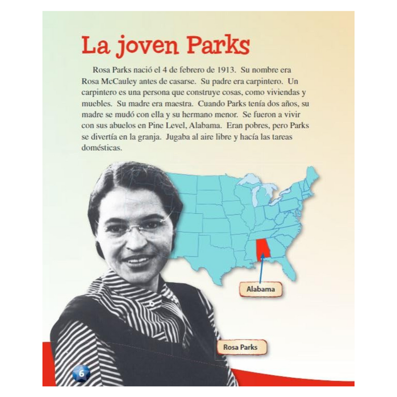 Estadounidenses asombrosos. Rosa Parks