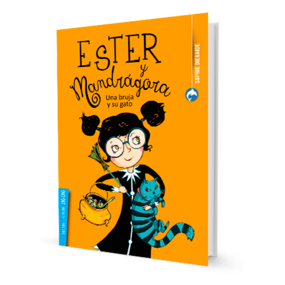 Ester y Mandrágora una bruja y su gato