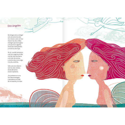 Gabriela Mistral, poemas ilustrados