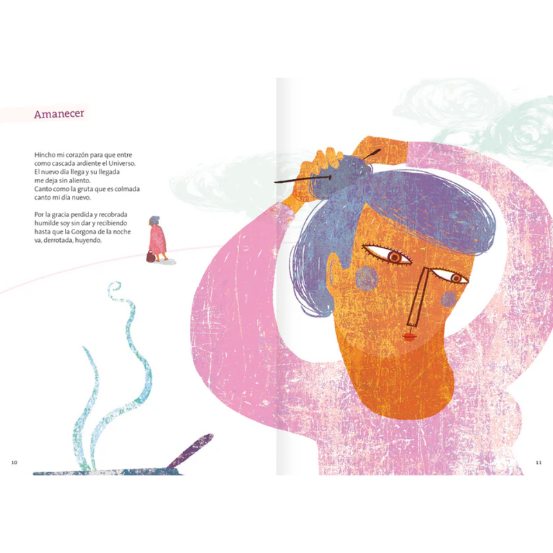Gabriela Mistral, poemas ilustrados
