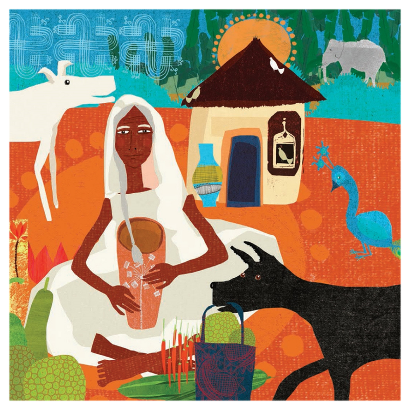 Grandma and the Great Gourd. A Bengali Folktale