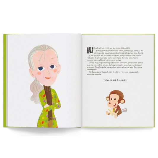 Jane Goodall La mejor amiga de los chimpancés y de la naturaleza