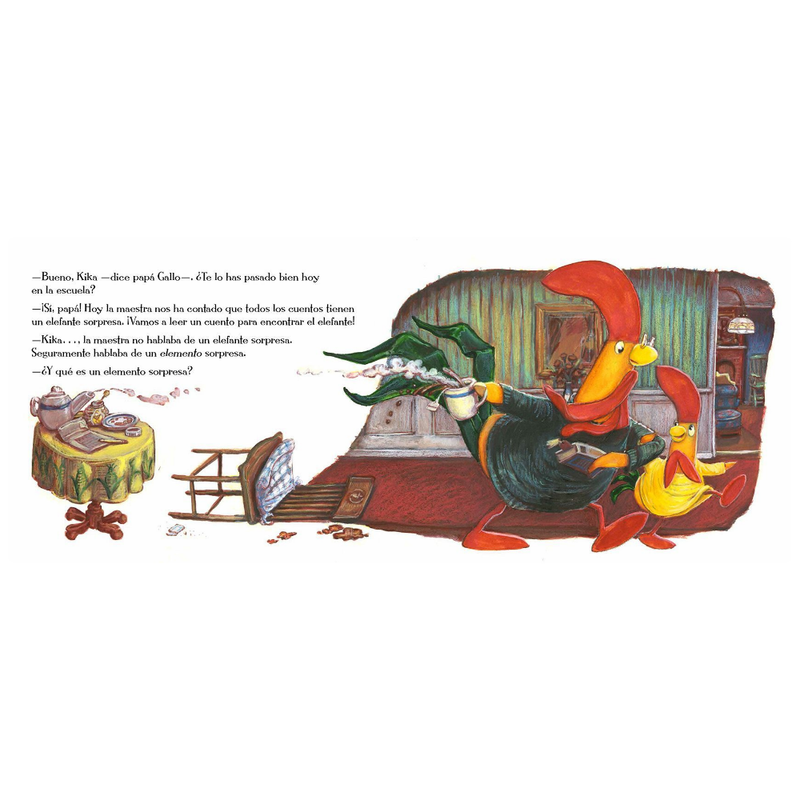 La gallinita Kika y el elefante sorpresa