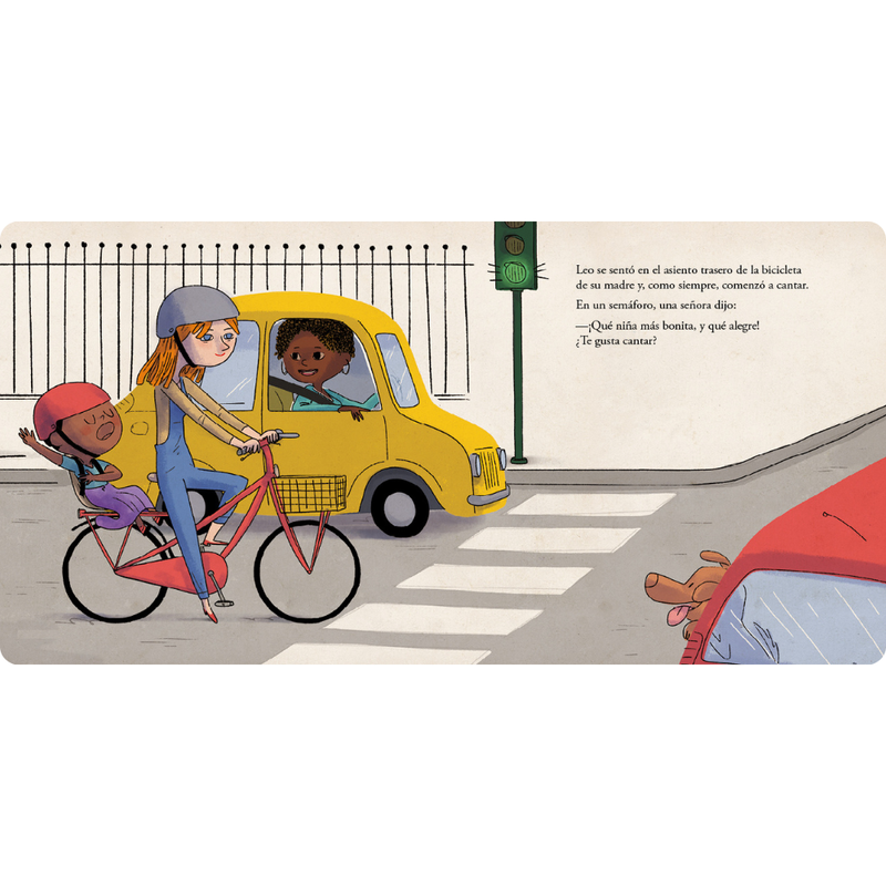 La falda morada de Leo