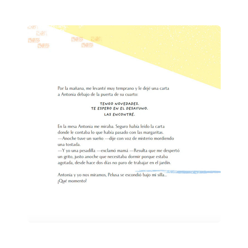 Las margaritas de Antonia