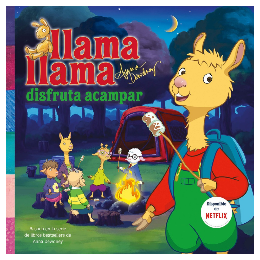 Llama Llama disfruta acampar
