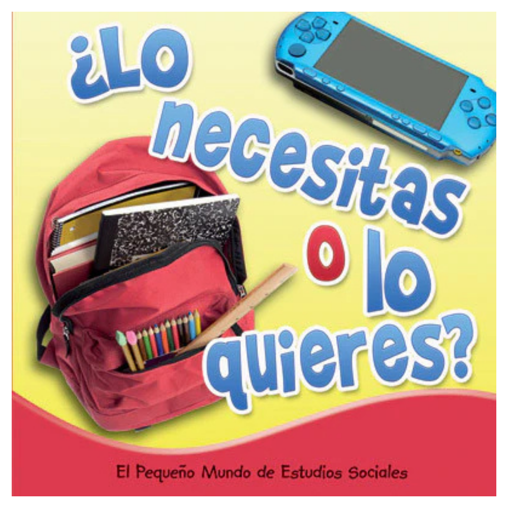 Spanish Read Aloud Paired with Adelante: Kindergarten (Unit 9 - Lo que necesitamos y lo que deseamos)