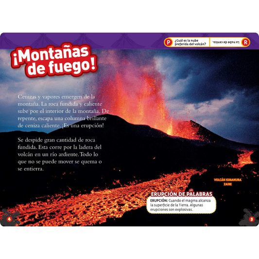 Los volcanes (National Geographic Kids)