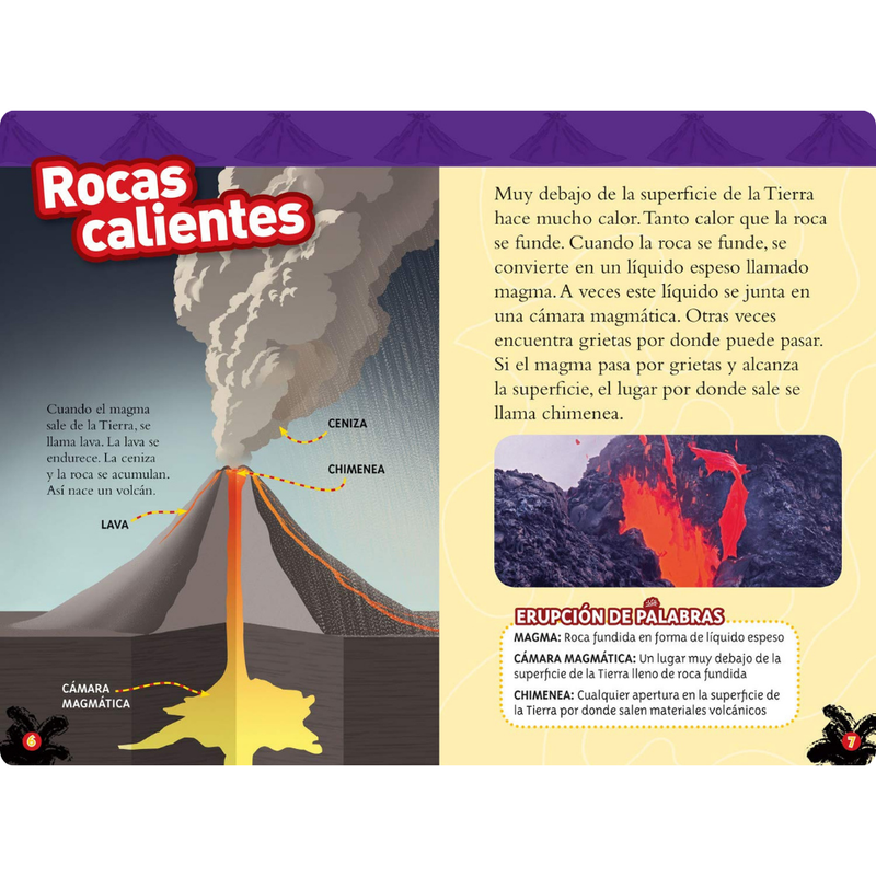 Los volcanes (National Geographic Kids)