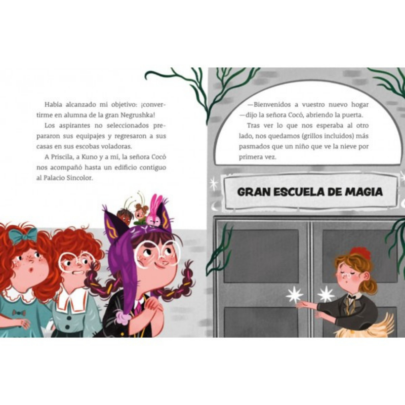 Malvarina. La escuela de magia