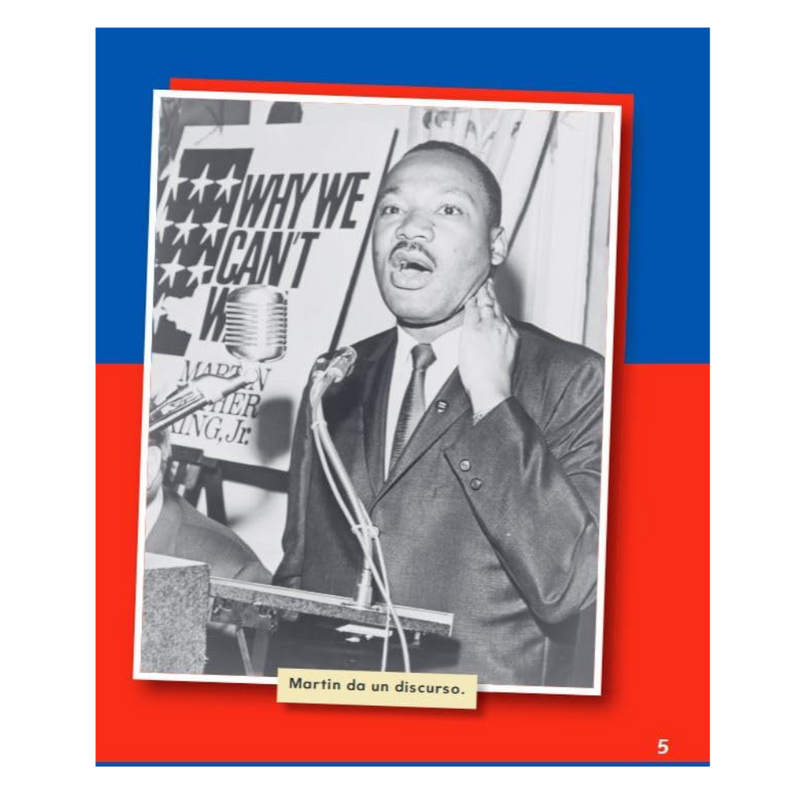 Martin Luther King Jr. Marchar por la igualidad