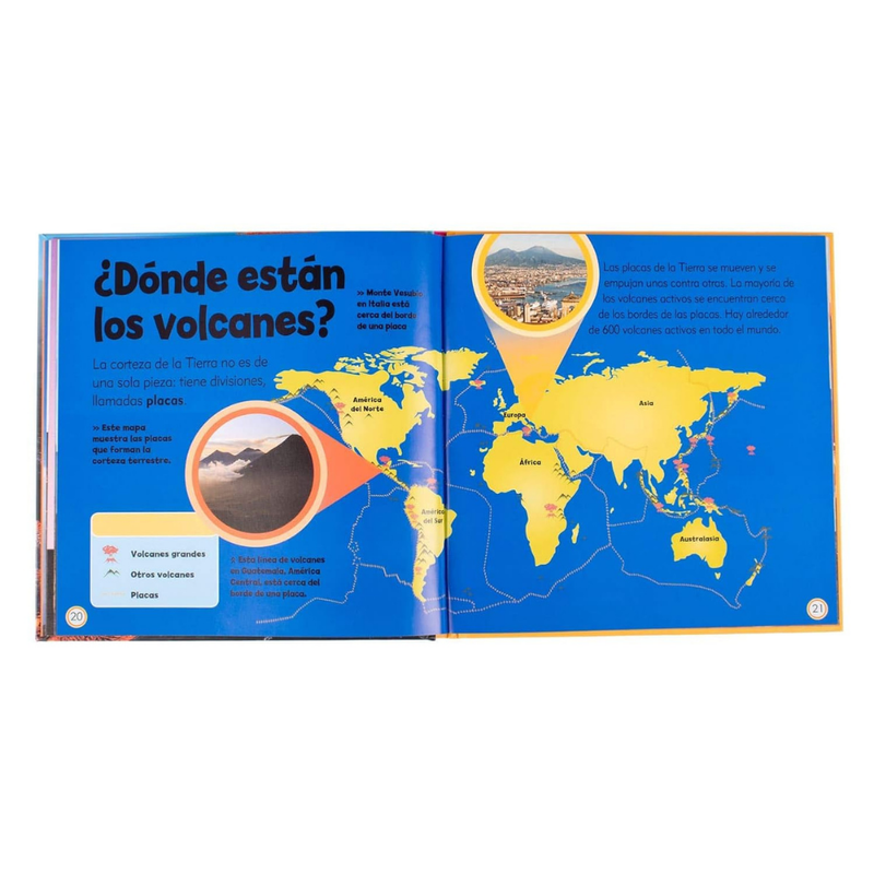 Mi pequeño libro de volcanes y terremotos