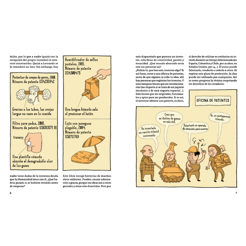 ¡Paténtalo! El libro de los inventos útiles y disparatados de la historia