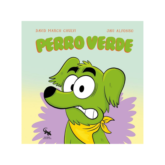 Perro verde