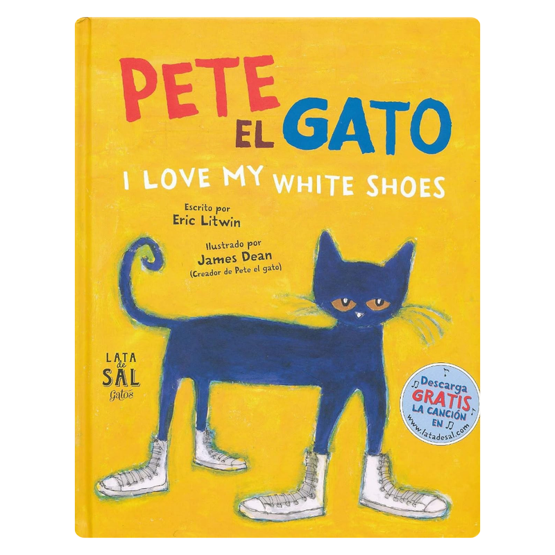 Pete el gato. I love my white shoes