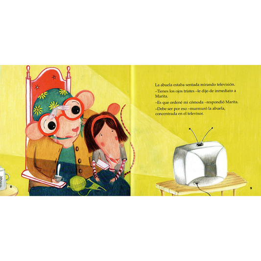 Ratita Marita y su teleserie favorita
