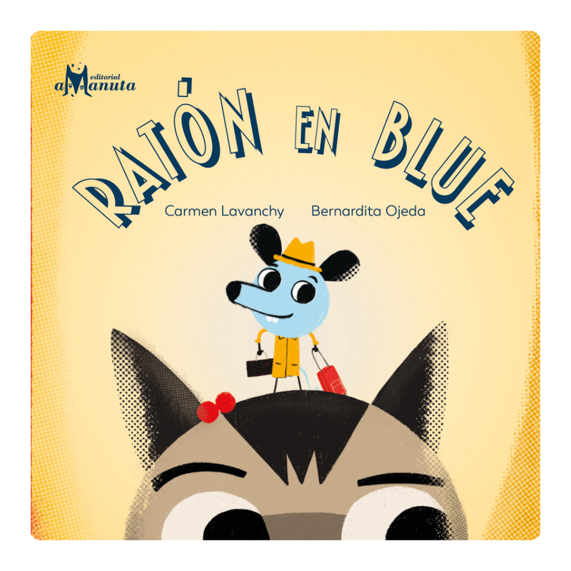 Ratón en blue