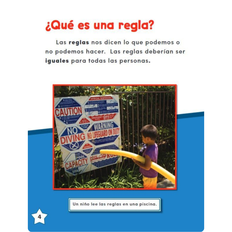 ¡Respeta las reglas!