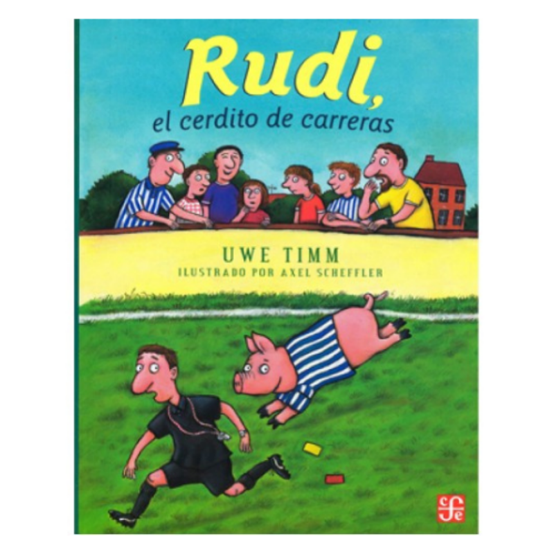 Rudi, el cerdito de carreras