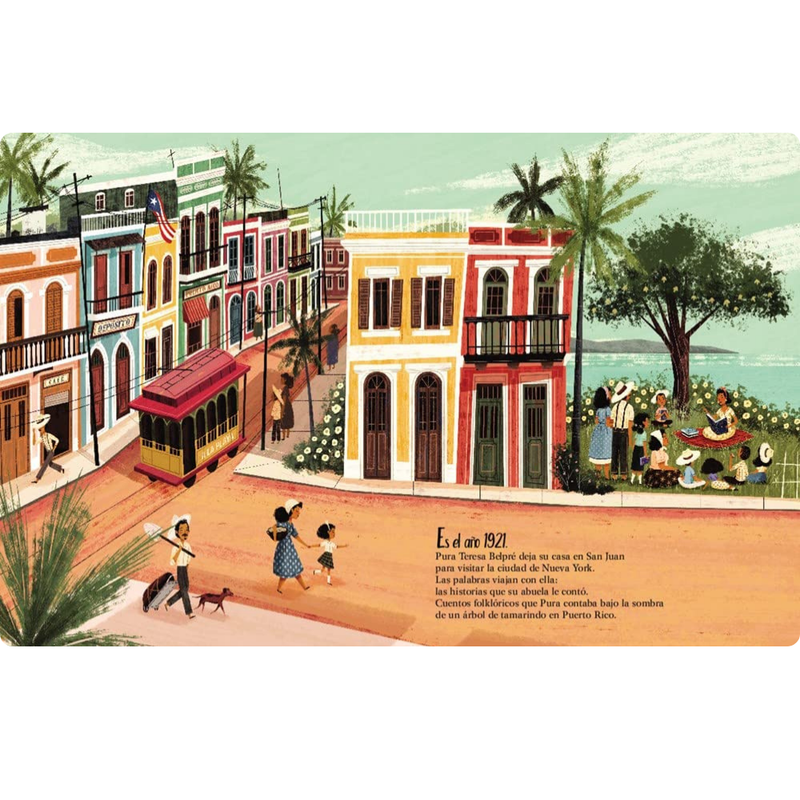Sembrando historias. Pura Belpré, bibliotecaria y narradora de cuentos