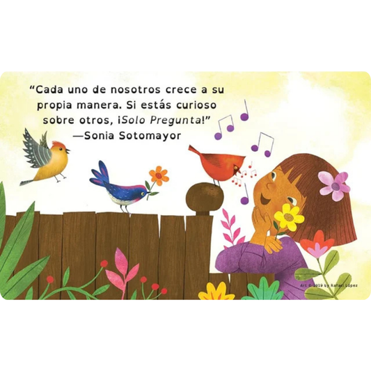 ¡Solo pregunta!: Sé Diferente, Sé Valiente, Sé Tú