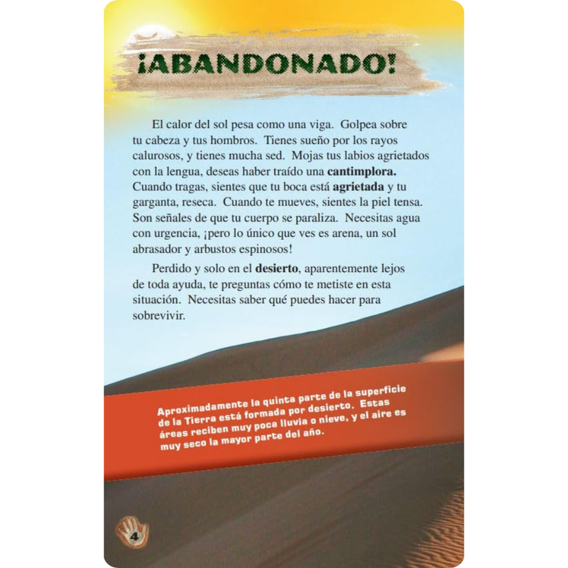 ¡Supervivencia! Desierto