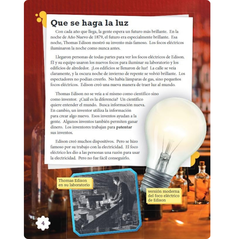 Thomas Edison. La revolución de la luz
