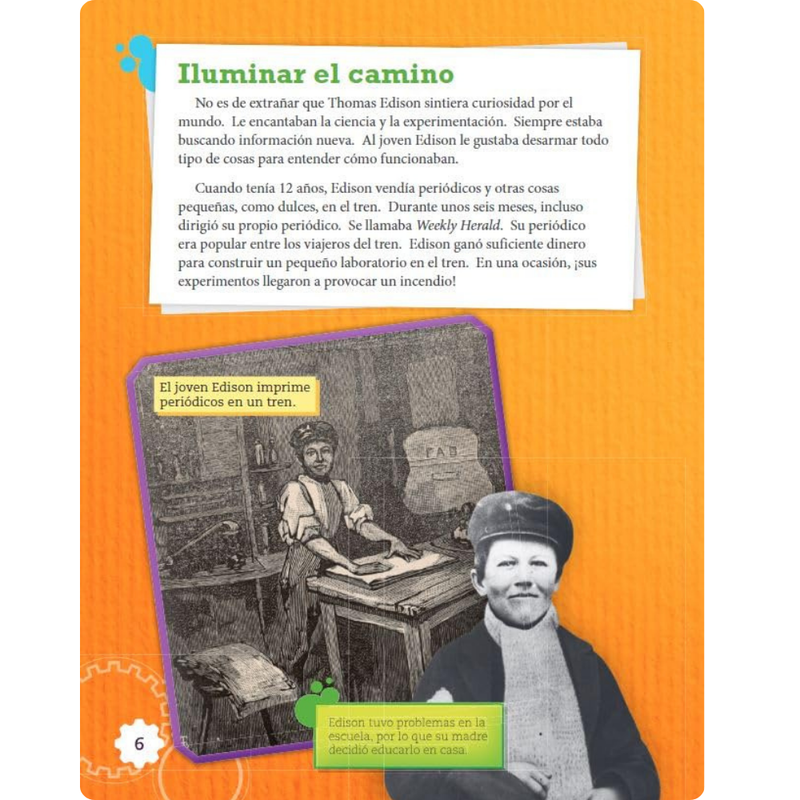 Thomas Edison. La revolución de la luz