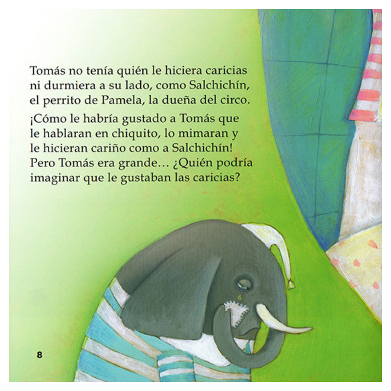 Tomás, el elefante que quería ser perro salchicha