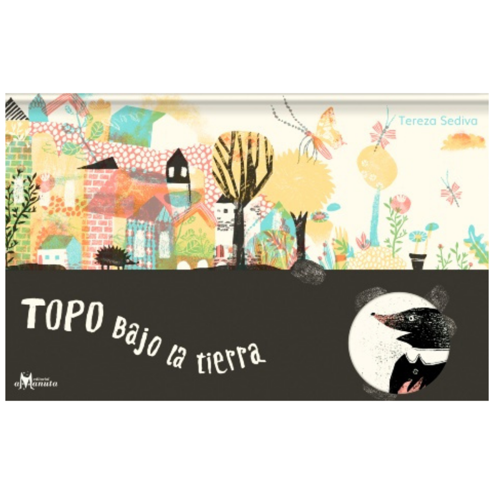 Topo bajo la tierra