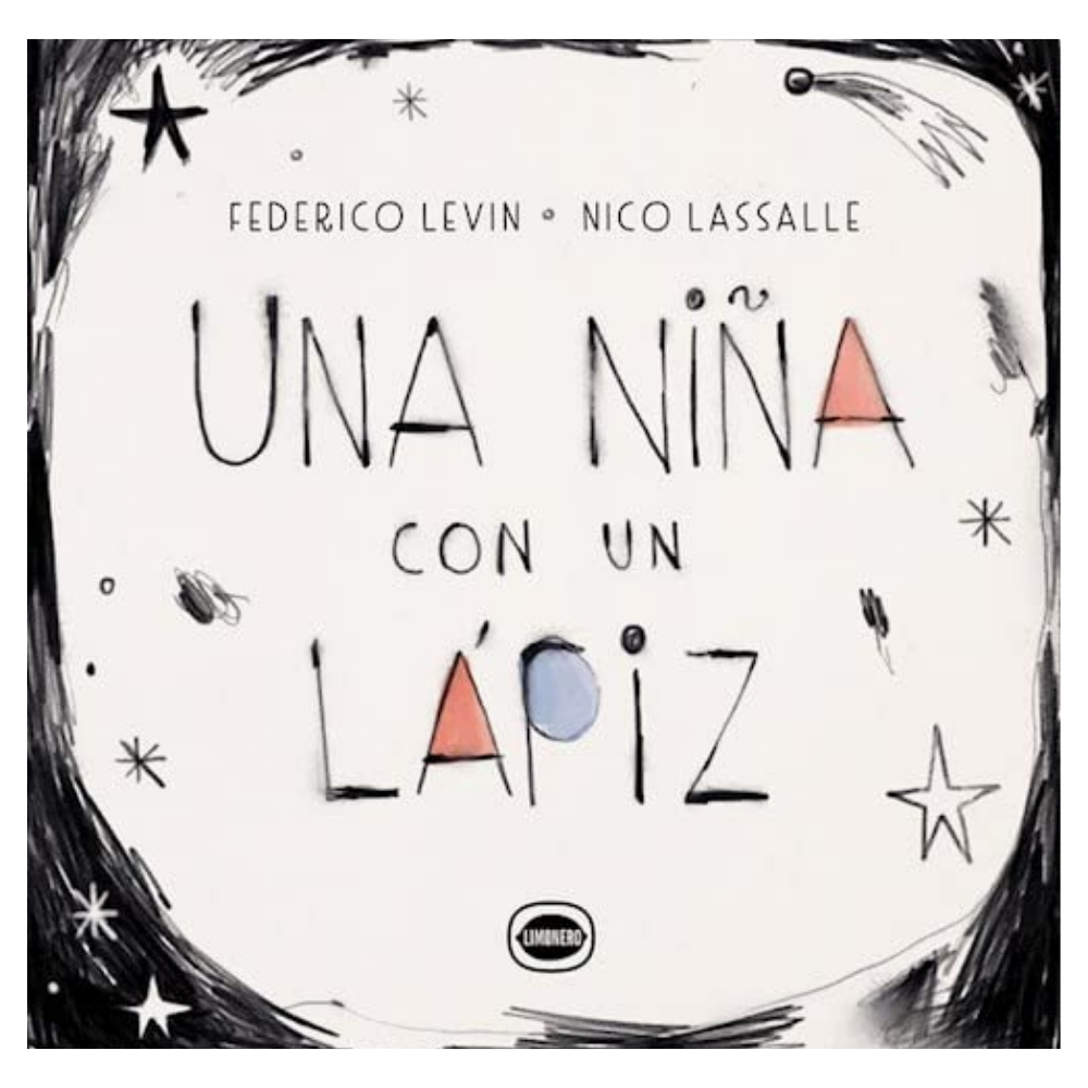 Una niña con un lápiz