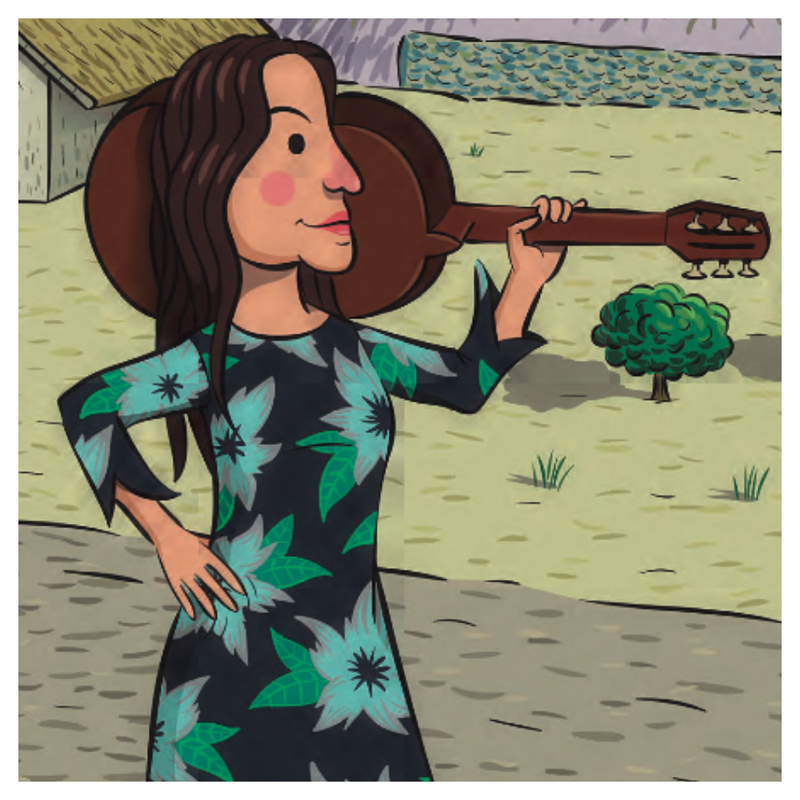 Violeta Parra para niñas y niños